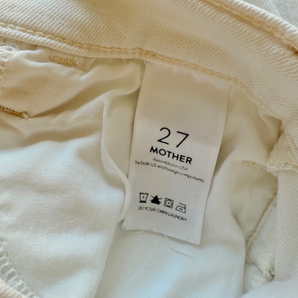 Mother The Hustler Ankle Fray in Tea and Biscuits (Size 27) - Picture 8 of 8